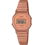 Relógio casio rosé