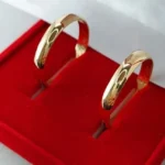 ALIANÇA OURO 18K ABAULADA 3MM