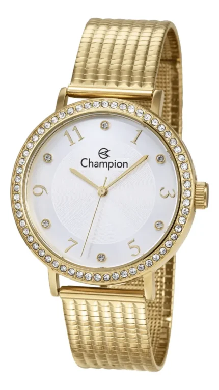 RELÓGIO CHAMPION FEMININO DOURADO